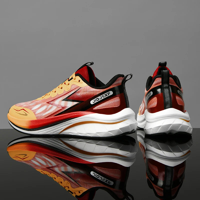 Brand Logo Custom Men Fashion Casual Sports Sneakers Personalized Carbon Fiber Design Blank Soft Running Walking Shoes for Women