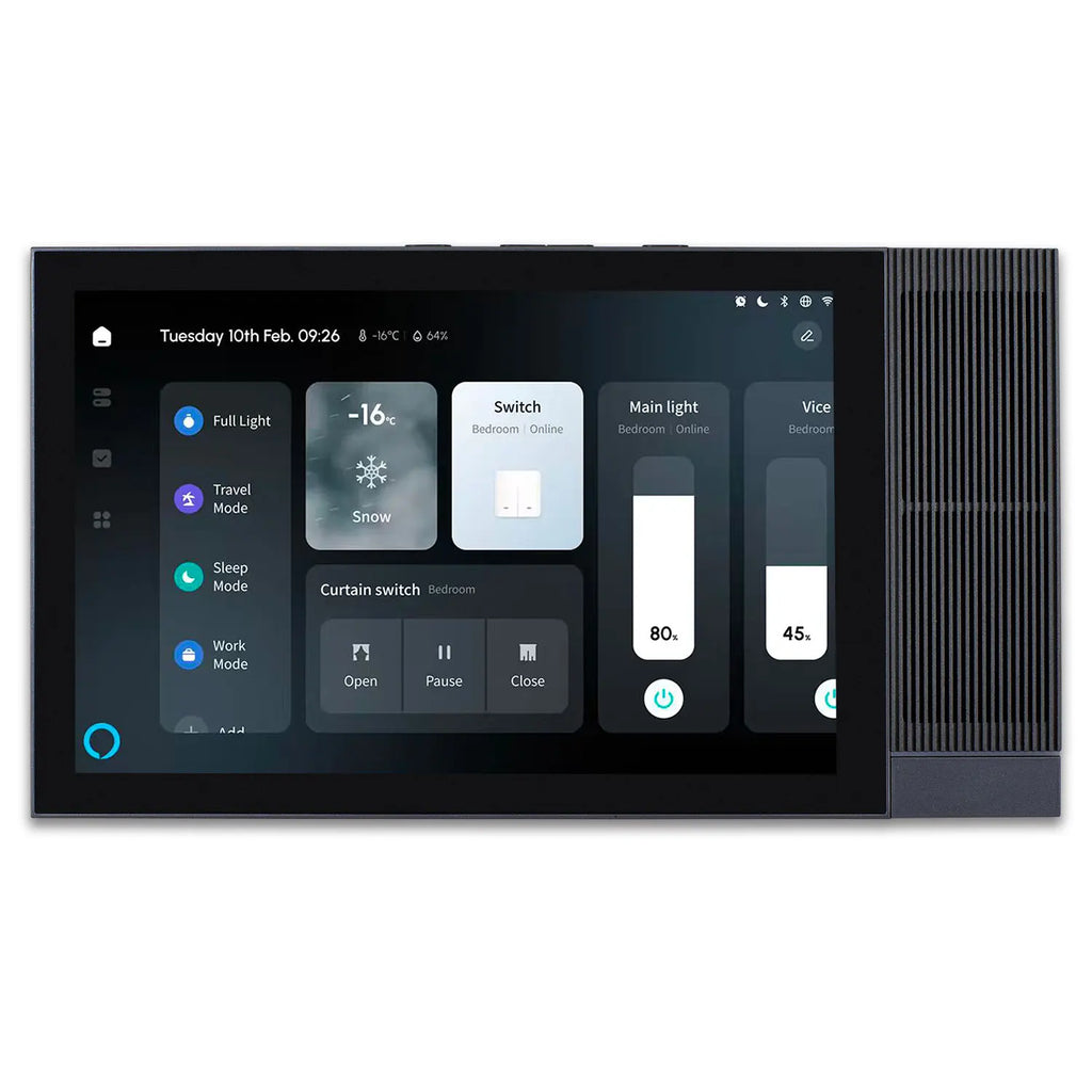 Tianlai MAX8 Wall Amplifier Smart Home Devices Touch Control Panel Home Zigbee Electric 2 Way Smart Switch