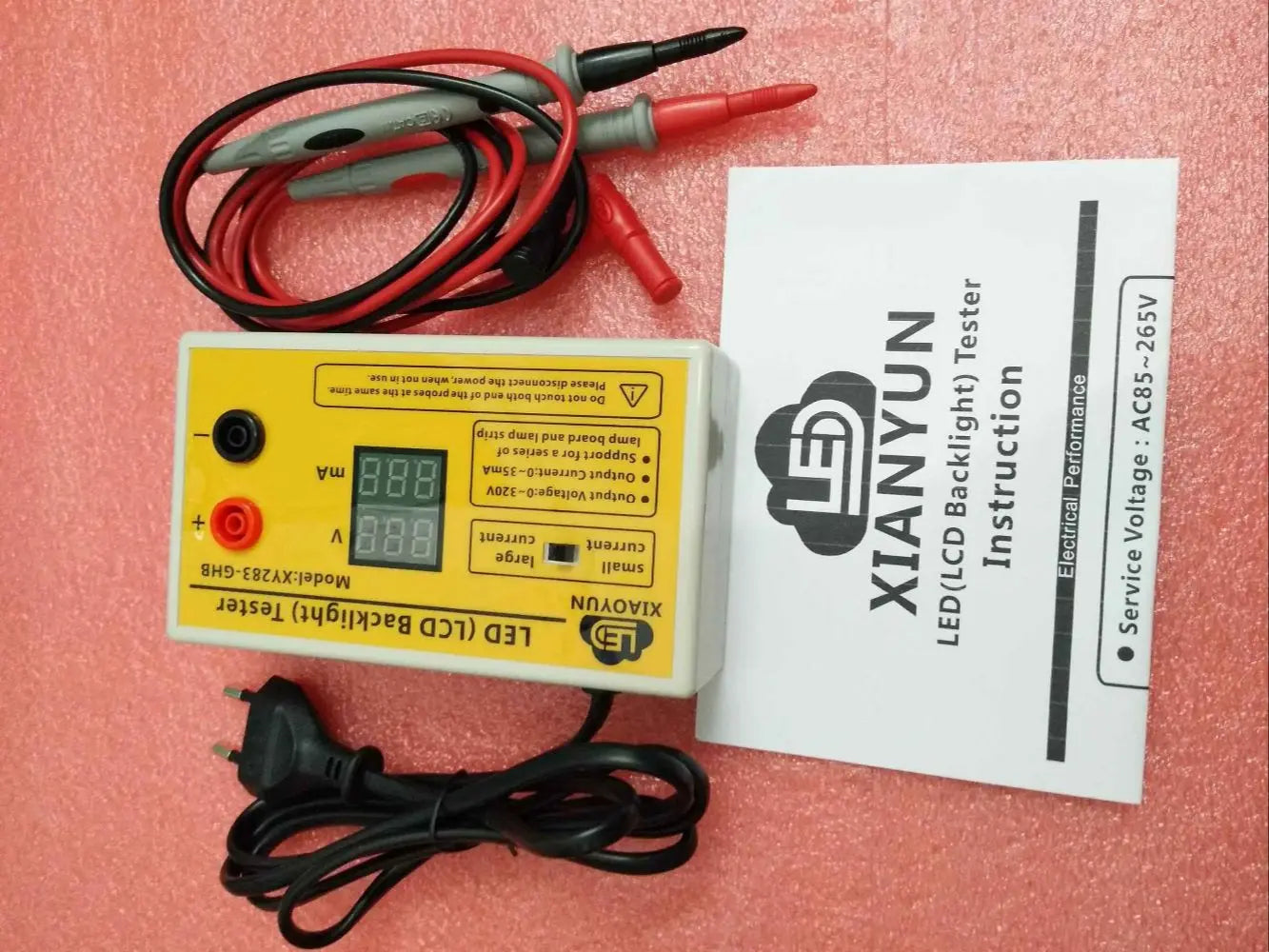 0-320V Output LED TV Backlight Tester Multipurpose LED Strips Beads Test Tool XY284-GHB