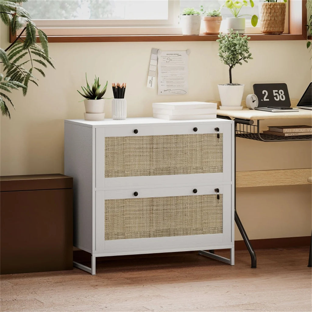 File Cabinet Storage Cabinet White