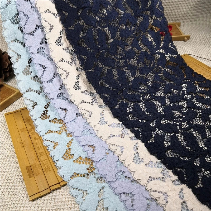 Width 21cm Wide Lace Accessories for Skirt and Sweater Hem Decoration Thickening Hollow Out Cloth Skirt Material