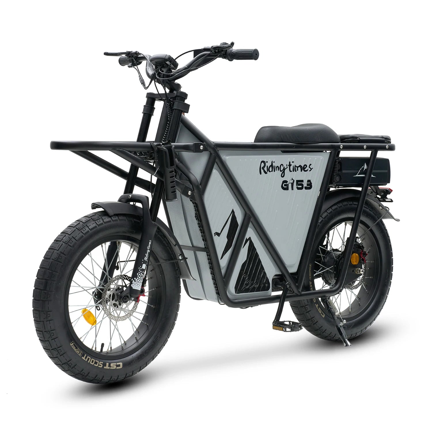 EU US Warehouse Electric Fat Tire Mountain Bike 2000w 25 Inch Off-road Motorcycle Tire 48V Cargo Electric Bike Motorcycles