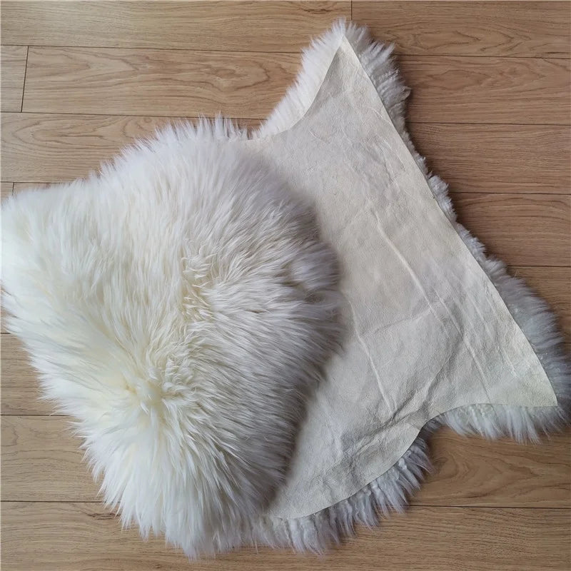 100% Real Sheepskin Blanket
