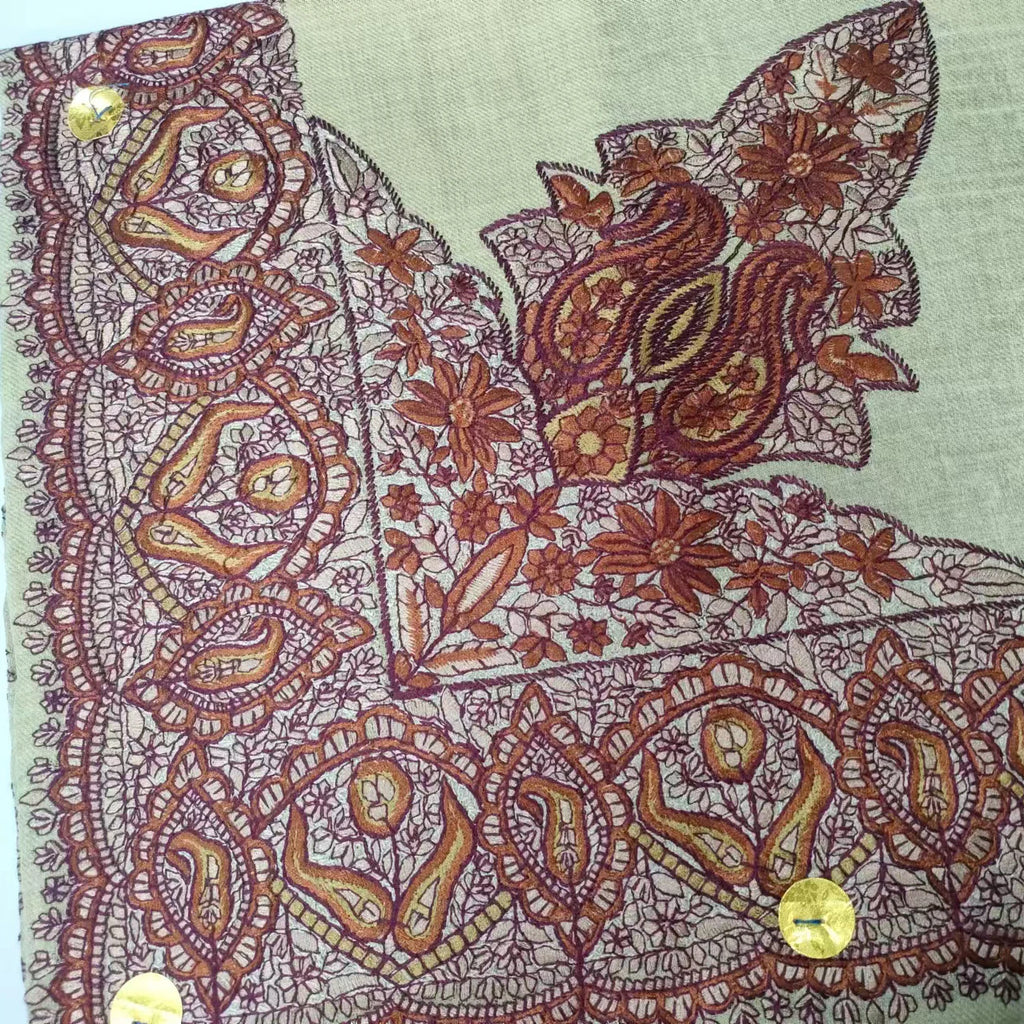 High Quality Yemeni Men Shawl Shemagh Arab Scarf for Men 55x55inch Embroidery 10cm in Stock