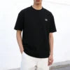 High Quality Men's Polyester/Cotton Hip Hop Casual Short Sleeve T-shirt Letter Pattern Logo Breathable Anti-Wrinkle Quick Dry