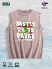 Hustle or Broke Graphic Washed Vest US Warehouse 3 Colors Cotton Tank