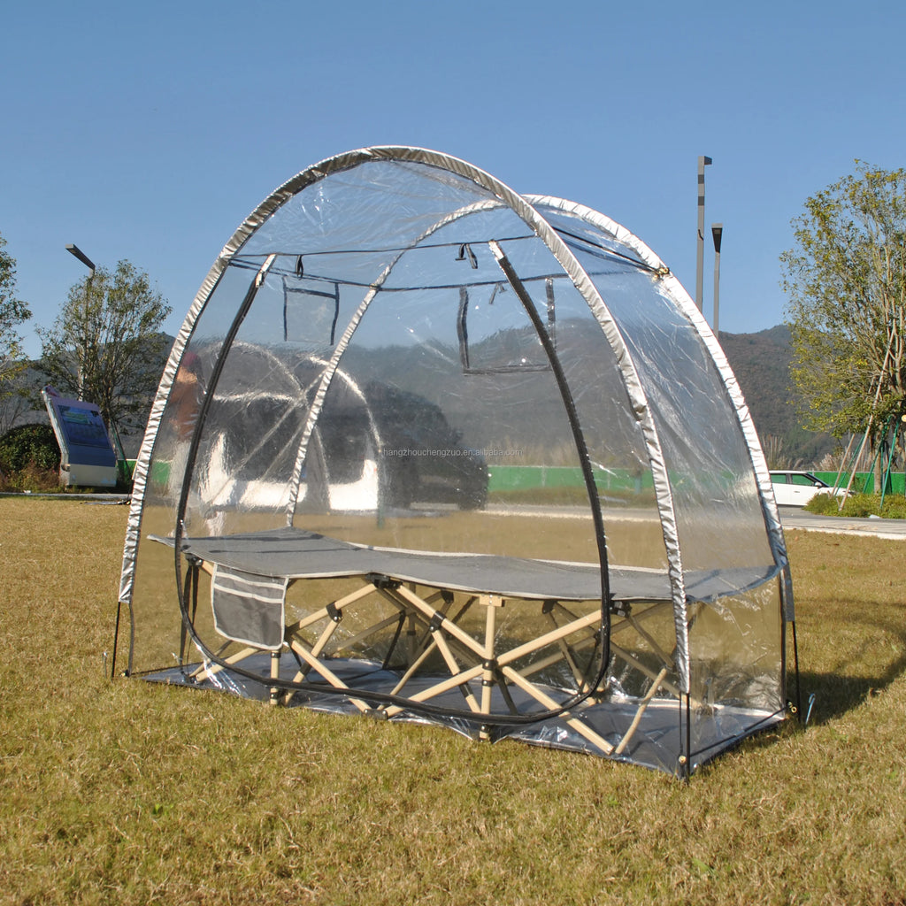 Greenhouse PVC Tent,Garden Plant Viewing and Storage Tent Big Football Tent for Outdoor Use,Transparent Tent,sports Pod Tent