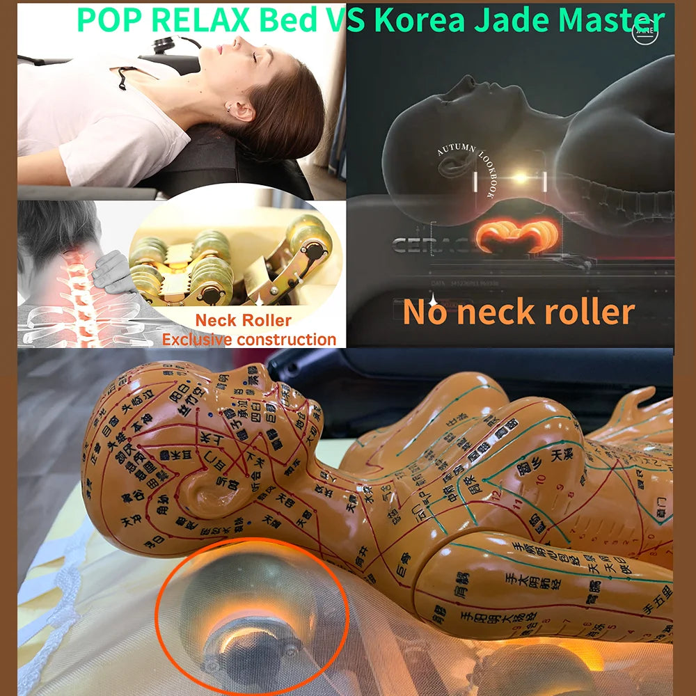New Arrives Korea Jade Master V3 Camillas De Masaje Electrica Salon Furniture Spa Infrared Massage Bed Table Massage Device