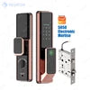 Tediton Biomatric Fingerprint Reader Digital Keyless Tuya Smart Life Lock Safety Smart Door Lock