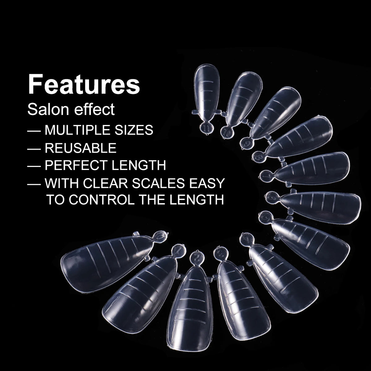 BNG Top Forms for Nails Dual Forms Nails Forms for Extension Full Cover Quick Building Gel Mold Tips Poly Nail Gel Mold