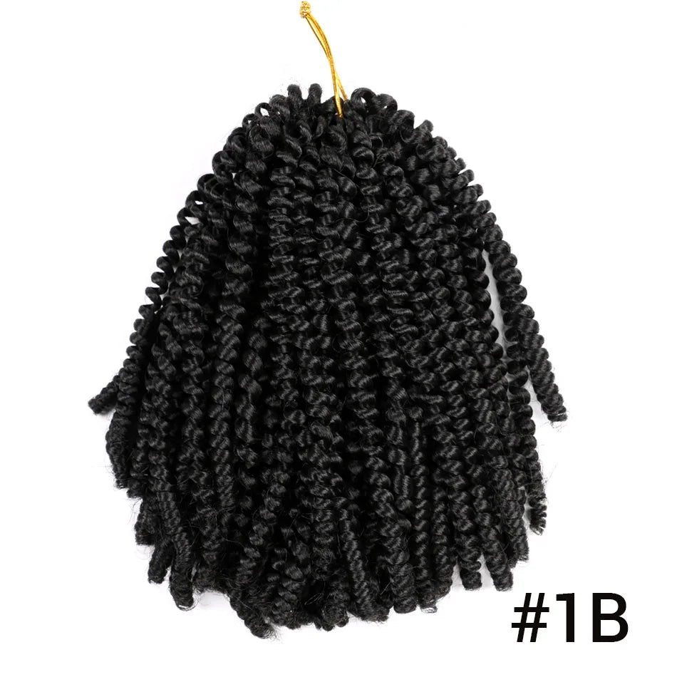 Ombre Spring Twist Braiding Hair Synthetic Crochet Braids Passion Twist Pre-Twist Crochet Hair Extensions Jamaica Bounce Twist