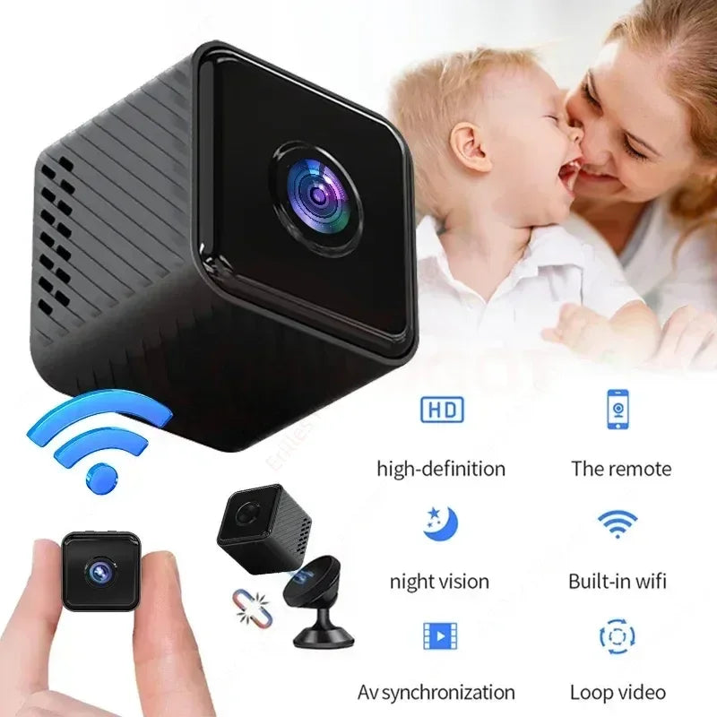 X2 1080P HD Mini Camera Wifi Infrared Night Vision Wireless Home Security Camera IP CAM Motion Detection Monitor Remote CCTV
