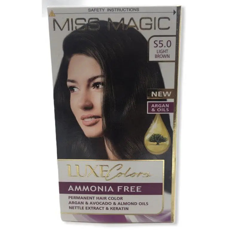 Miss Magic Ammonia-Free Hair Color S8.0 Light Blonde - Beauty Products