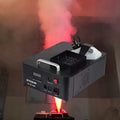 High Power DJ Stage Smoke Machine 24x9W RGB 3in1 Led 1500W Fog Machine DMX Remote Vertical Fogger for Disco Music Party Wedding