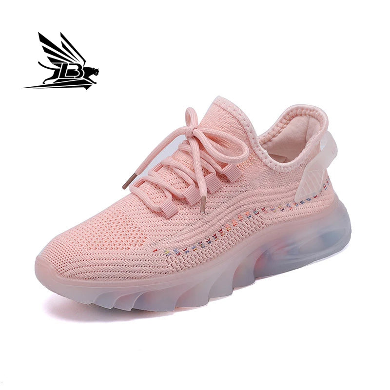 Hot Selling Dollar High Quality Chunky Ladies Sneakers Woman New Women's Casual Light Mouth Shoes Fashion Walking Style Shoes