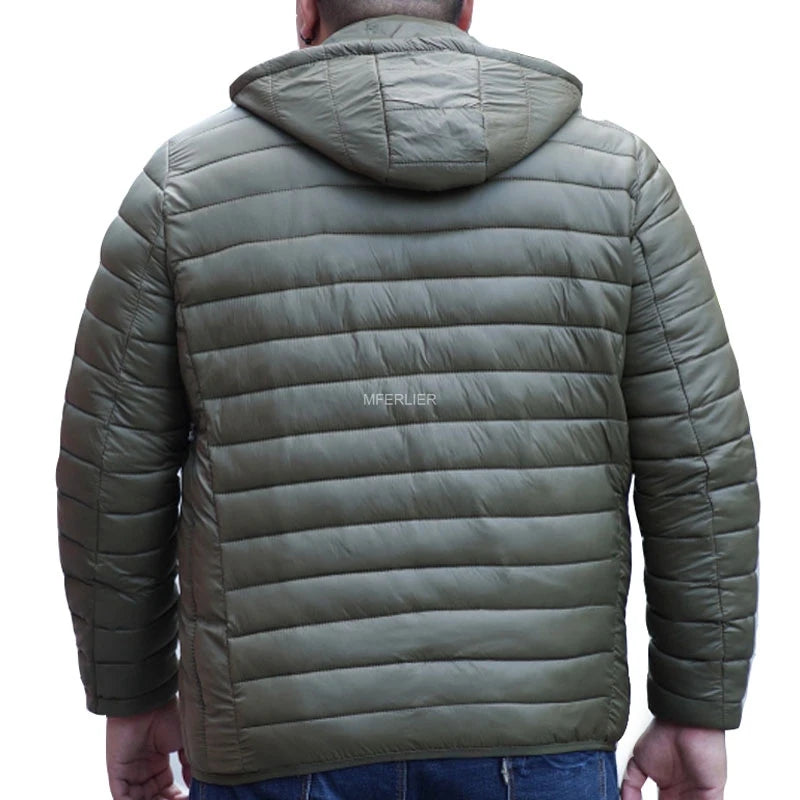Autumn Winter Men Jackets 10XL Bust 164cm 5XL 6XL 7XL 8XL 9XL Plus Size Coat