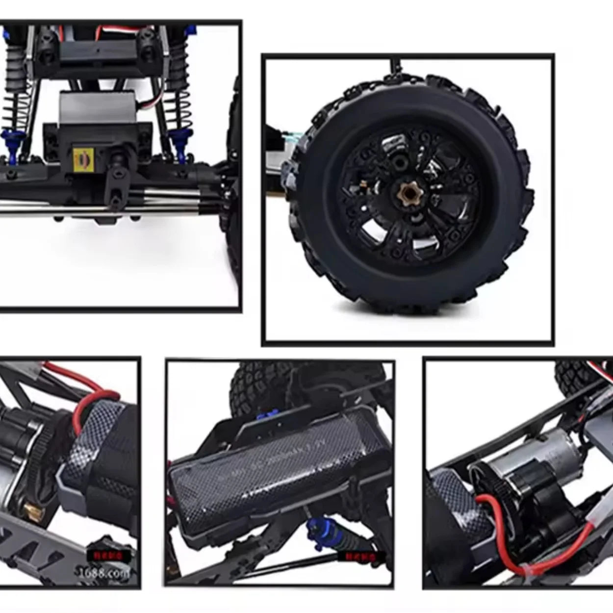 Huge Scale 1/10 RGT HSP Remote Control Car 18000 4WD Rock Crawler Expert USB Cable Climbing Sport Utility Vehicle for Gift
