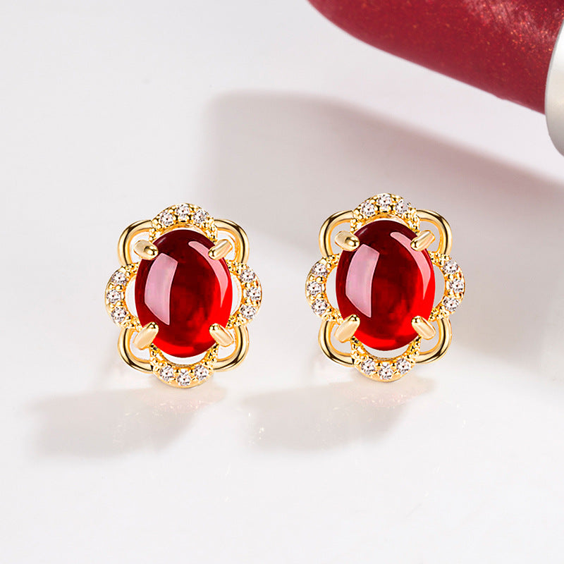 DIWENFU 10K Gold Emerald Jewelry Earrings for Women Cushion Bohemia Aretes De Mujer Bizuteria Green Topaz Stud Earrings Girls