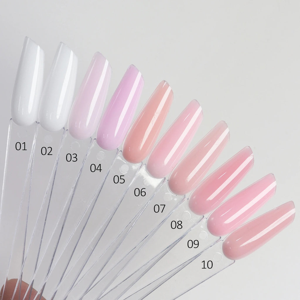 Lehchis 15ml Nude UV Gel Nail Polish Soak off French Nail Camouflage Base Halal Certified for Salon Art Use Customizable Logo