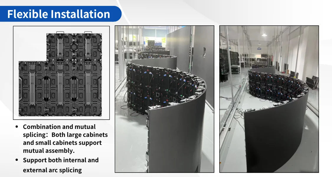 P3.91  Led Billboard Rental  Outdoor Display Screen Led Waterproof Digital Advertising Rental Stage Video Wall Panel