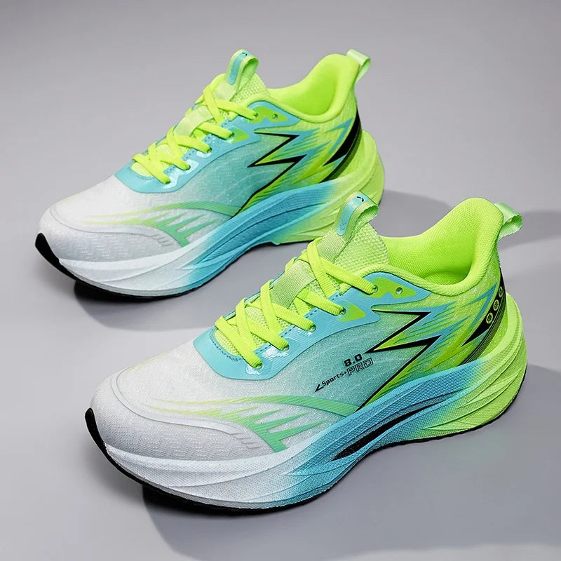 2025 Ultra-Light Men's Sports Shoes for Summer Professional Racing Breathable Soft Bottom Wear-Resistant Features Spring Winter