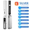 TUYA Face Recognition Fingerprint Hold Hands Lock Narrow Bezel Cell Phone Tuya Aluminum Door Code Lock Automatic Smart Door Lock