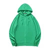 Comfortable Fabric Cotton Men's Hoodies Zipper up Hooded Sweatshirts Support Custom Printed logo Sweater