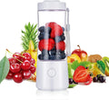 Hot Sale 400ml Protein Shake Battery Powered USB Portable Mini Blender with Ice Crushing for Car & Household Use Black