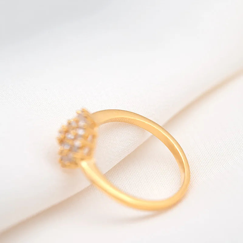 14K Gold 1.5 Carats Diamond Ring for Women Luxury Engagement Bizuteria Anillos Gemstone 14K Yellow Gold Diamond Wedding Ring Box