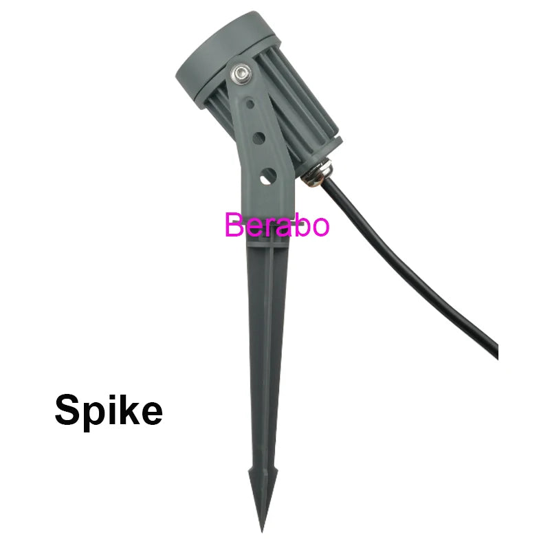 LED Lawn Light  Wall Washer 8W Waterproof Floodlights Narrow Beam Spot Lamp Outdoor Landscape Lighting AC100-240V DC12V