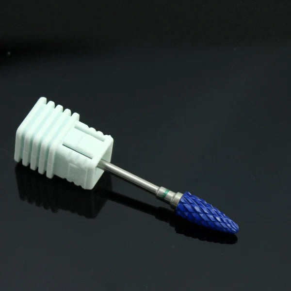 Ceramic Nail Drill Bit Milling Cutter for Electric Manicure Drill Bits Flame Corn Files for Pedicure Machine Polish Accessory