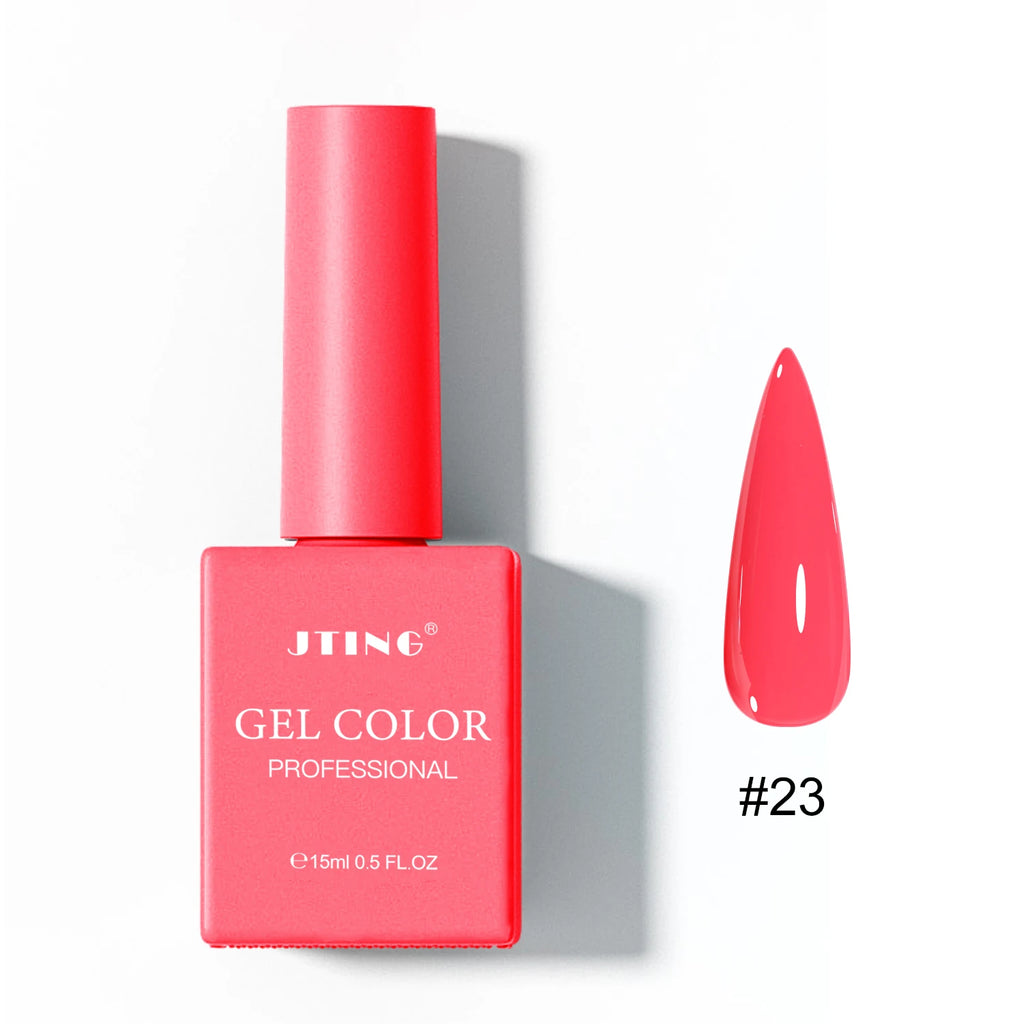 JTING Free Gift 66Colors Gel Nail Polish Collection Free Top Base Coat High Quality Pigment Salon Professional Gel Polish Set