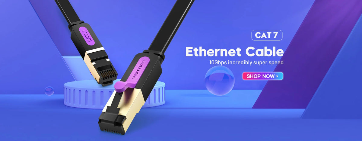 Vention Cat6 Ethernet Cable RJ45 Cat6 Lan Cable UTP RJ 45 Network Patch Cable for Laptop Router RJ45 Network Cord Ethernet Cable