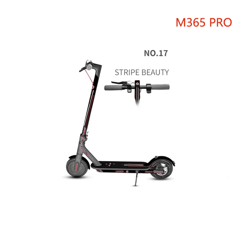 Electric Scooter Full Body PVC Sticker DIY Skateboard Sticker Scooter Pedal Stickers Decal For Xiaomi M365/PRO