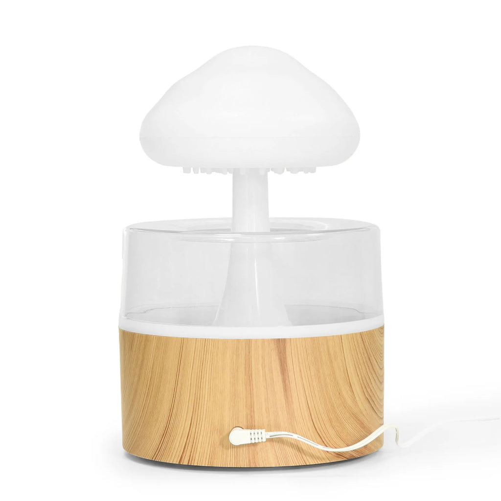 Factory Direct 7 Color LED Light Ultrasonic Air Diffuser Essential Oil Mist Maker Fogger Rain Cloud Humidifier for Car Outdoor