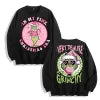 Funky Pink Grinch Christmas Era Graphic Black Long Sleeve, US Warehouse, Customizable Design