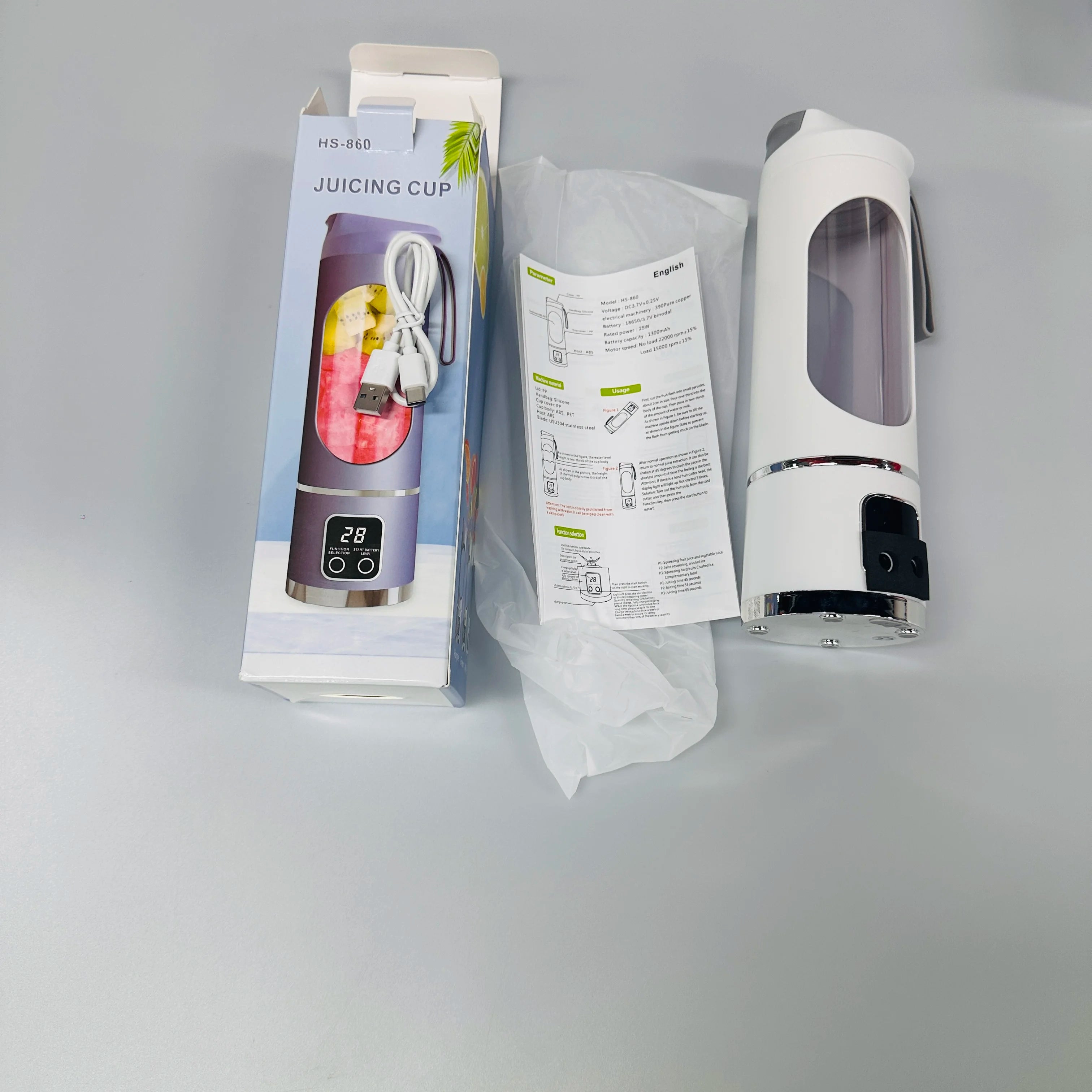 Electric Ice Crusher Heavy Duty Portable Blender High Performance Blender Mixer Juice Maker