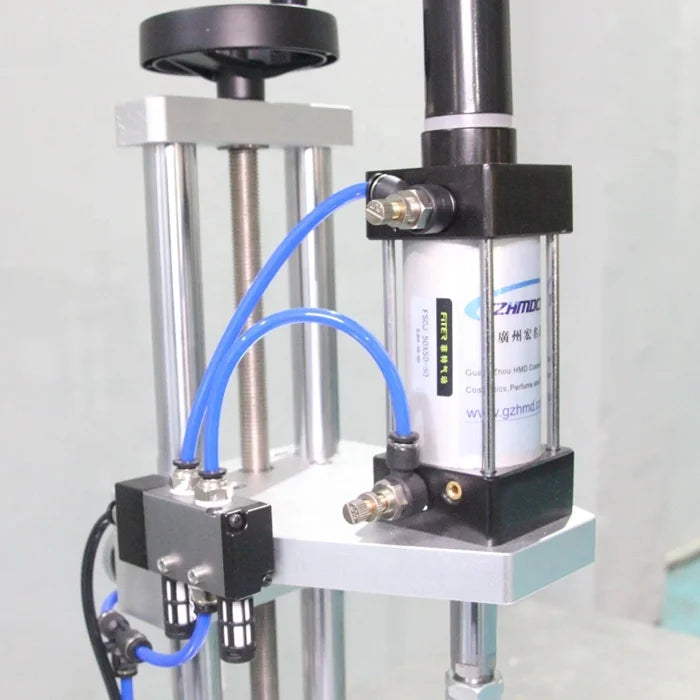 Pneumatic Perfume Glass Bottle Collaring Machine\Fragance Capper\Crimping Sealing Machine\Perfume Sprayer Crimper