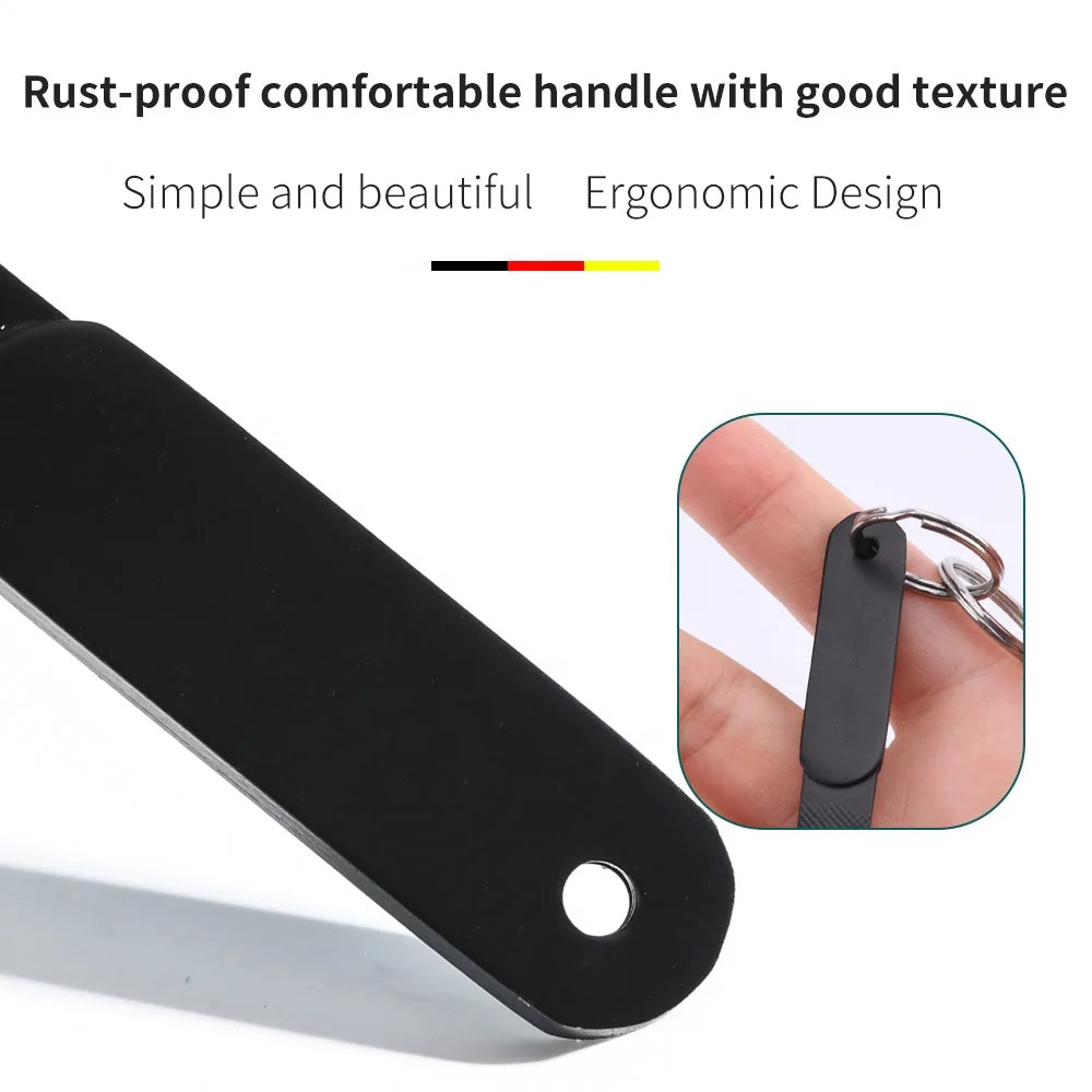 Professional Double-Sided Manicure Pedicure Tools Stainless Steel Durable Nail File  for Fingernails