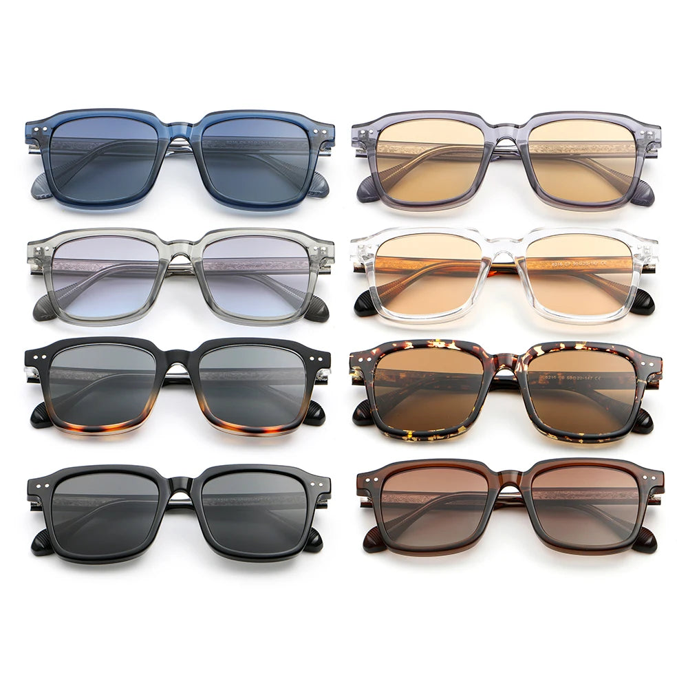 Superhot Eyewear 97214 Fashion 2024 Retro Classic Square UV400 Outdoor Vacation Sunglasses