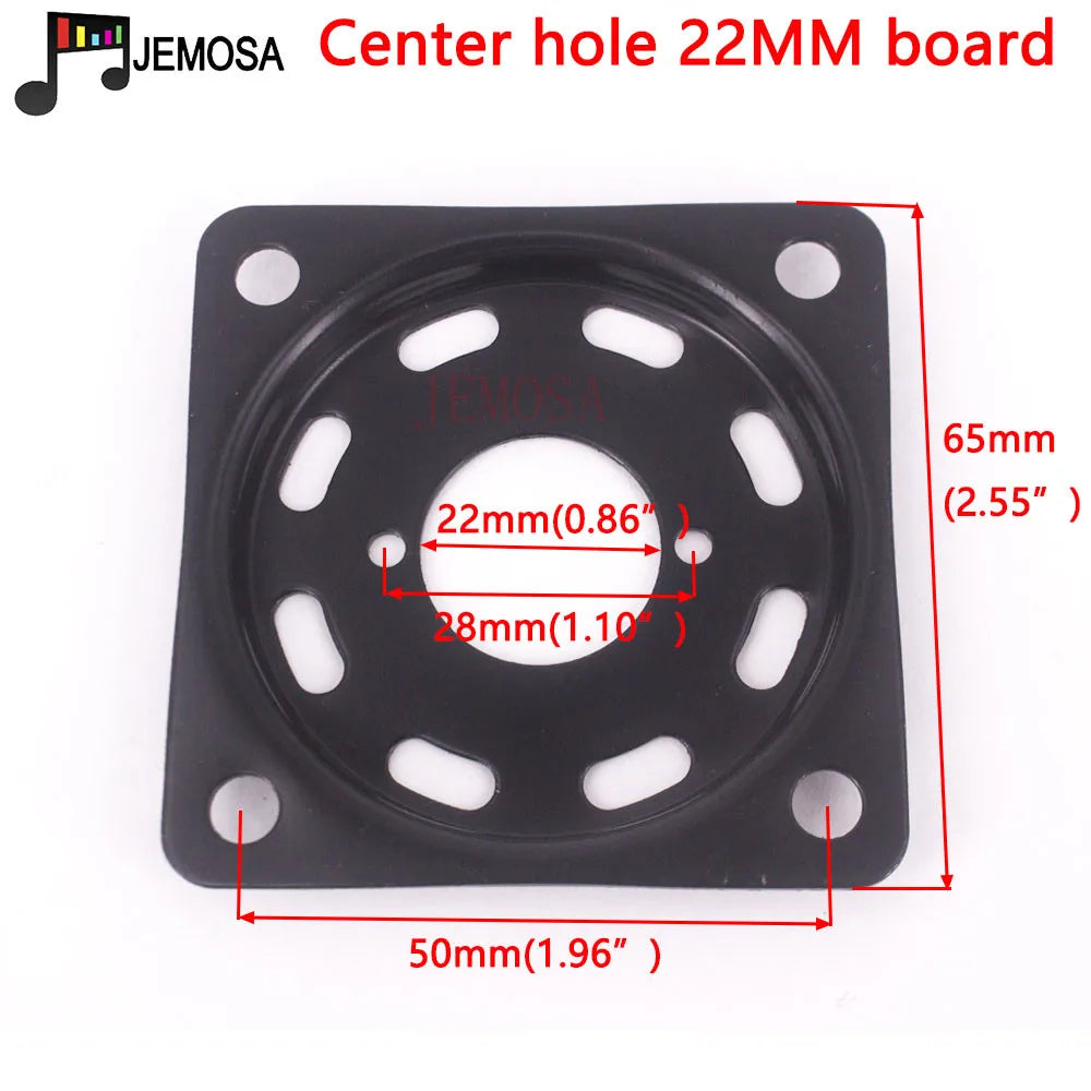 1PC Vacuum Tube Shock Proof Iron Plate Tube Socket Mounting Plate 2A3 300B  KT88 EL34 6V6 KT66 6550 Hifi Audio Tube Amplifier
