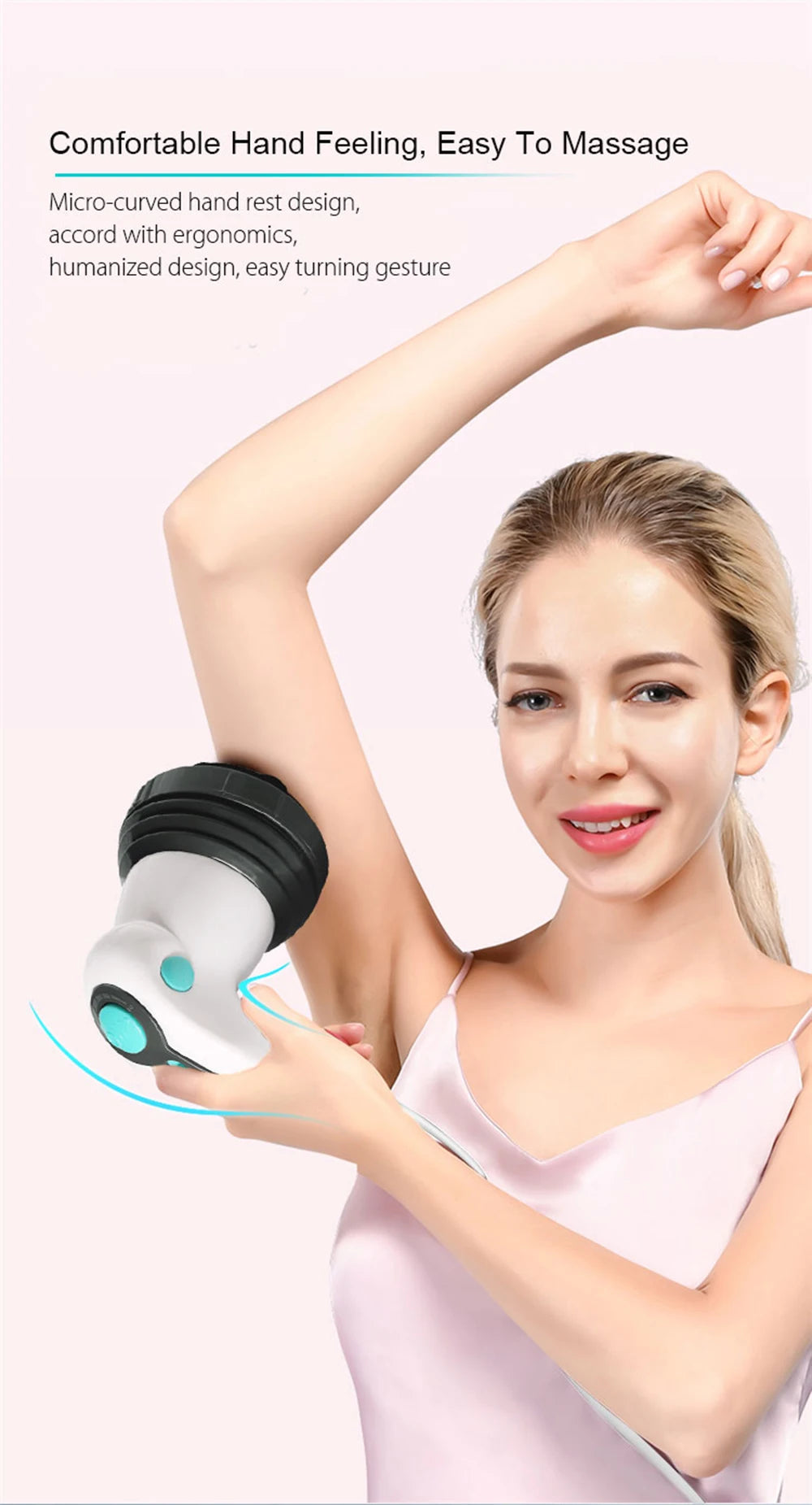 Massager electric whole body slimming massager roller handheld infrared massage arm, leg, buttocks, abdomen fat remover