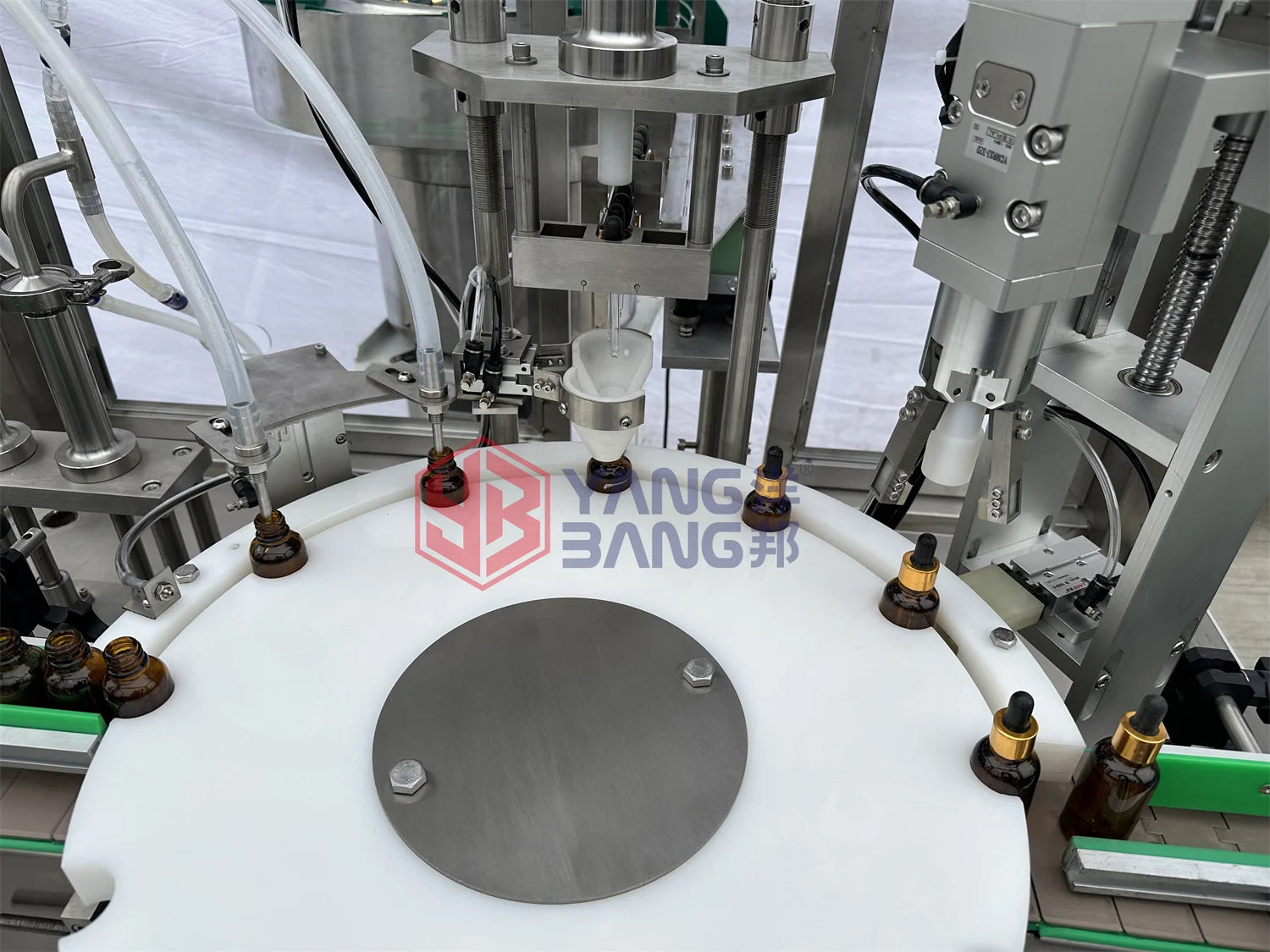 10ml 20 ml 30ml 60ml Automatic Bottled Essential Oil Filling Machine Perfume Filler Glass Dropper Bottle Filling Machine Line