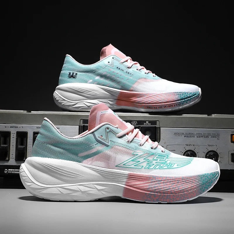 Custom Sneaker Manufacturer Breathable Mesh Shock-absorbing EVA Offset Printing Men Running Shoes Zapatos Para Hombres