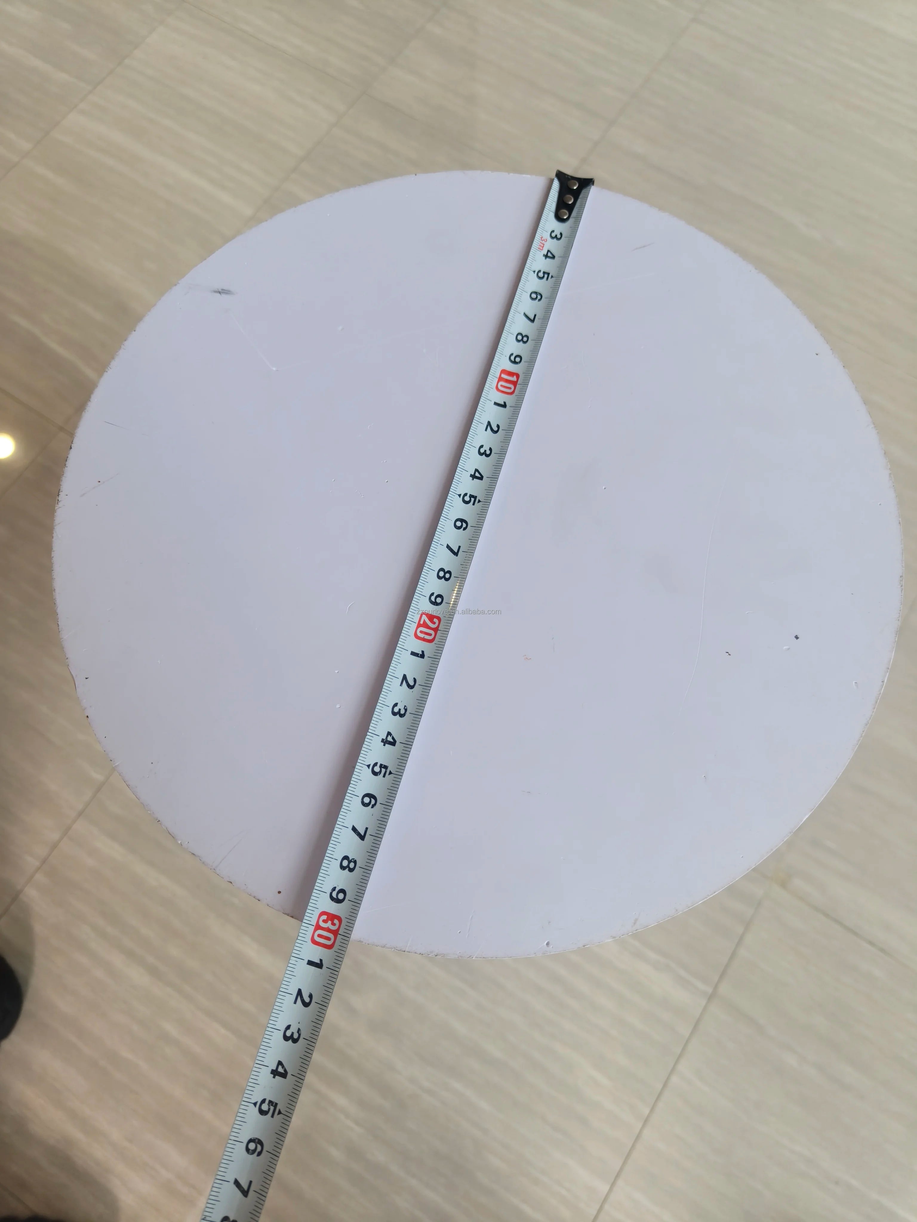 High Quality Modern White PVC Stand for Baby Shower Party