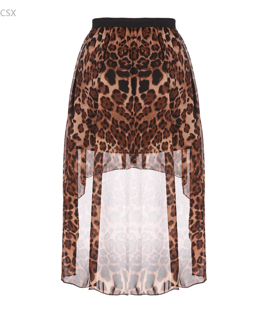 MwOiiOwM New Excellent Maxi Skirt Fashion Long Bohemian Princess Pleated Asymmetrical Women Skirt Classic Chiffon Skirt 35