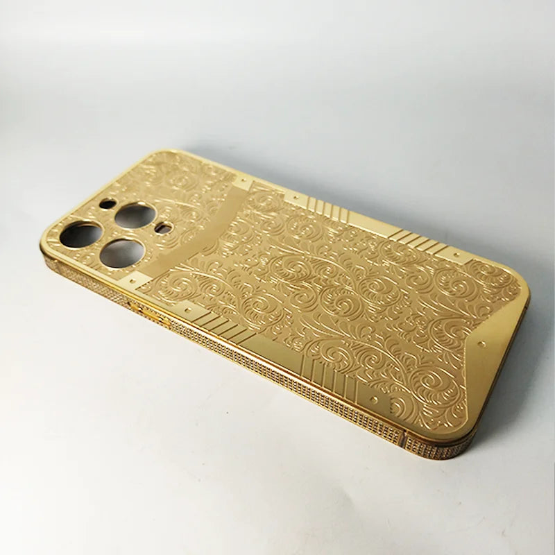 Accept Custom logo Design Pattern 2-in-1 Leather Luxury Mobile Phone case Frame for iphone All Series