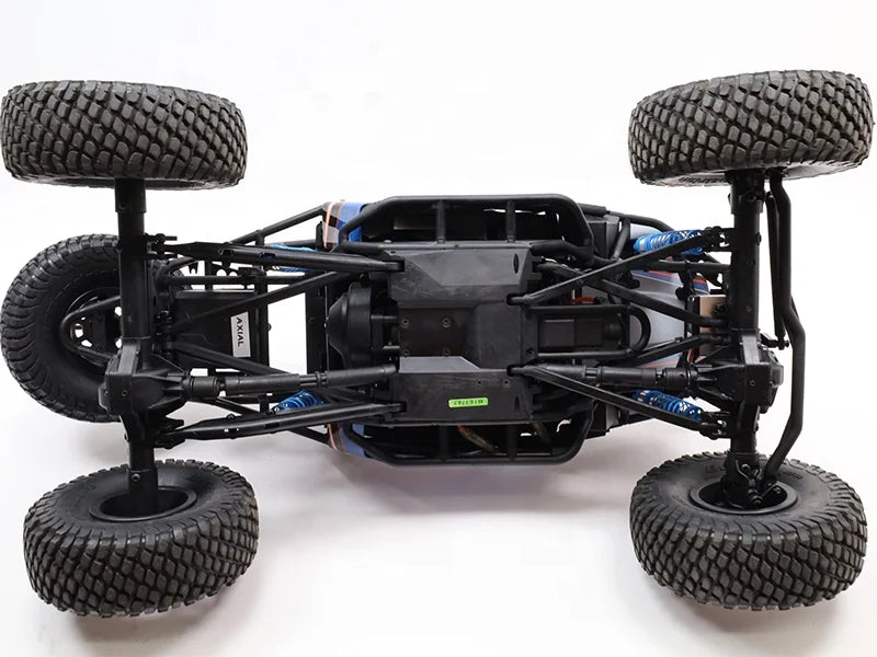 RR10 Bomber 1/10 4WD Rock Racer RTR RC Rock Crawler with Spektrum Radio System LED Lights and Full Tube Chassis AXI03016