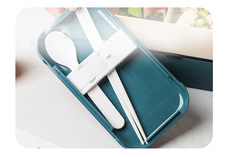 Lunch Box Eco Friendly Food Container Bento Microwave Heated Lunch Box for Kids Health Food Box Lunchbox Meal Prep Containers