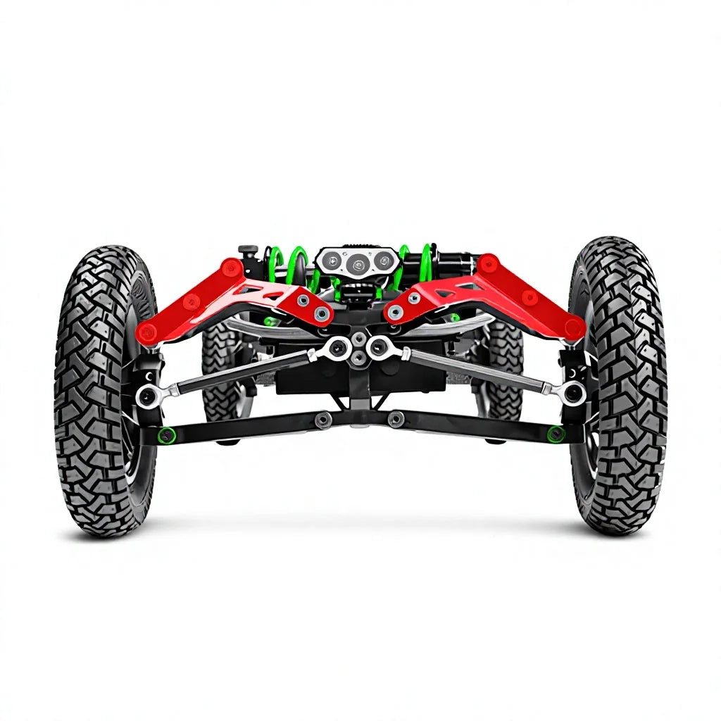 BAJABOARD ATRAX Electric Scooter Canadian Maple Board Long Range 75km 150kg Load Capacity 2WD Off-Road Skateboard Extreme Sport